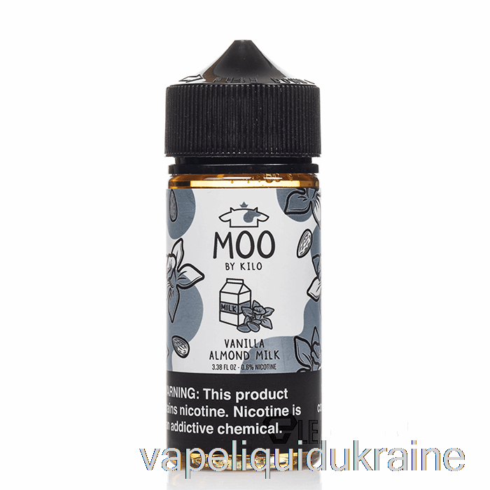 Vape Ukraine Vanilla Almond Milk - MOO E-Liquids - 100mL 0mg